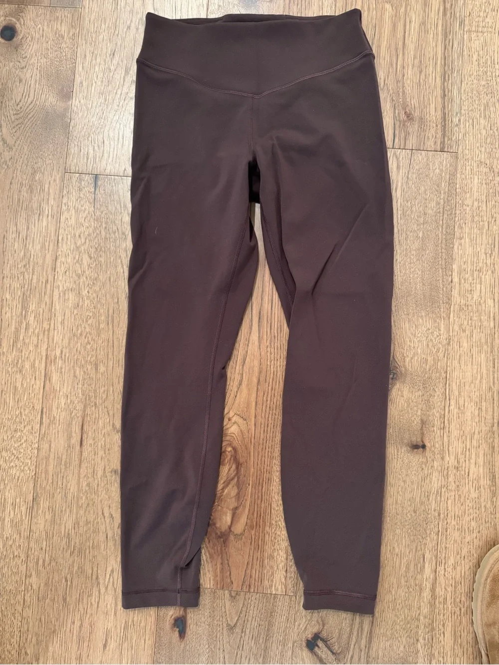 Lululemon Peloton High-Waist Brown Active Leggings